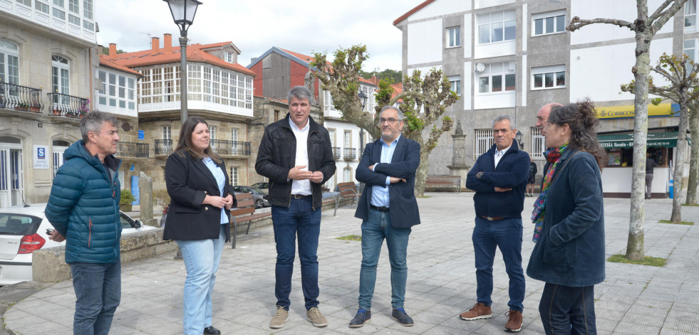 El Plan Único financiará obras de rehabilitación del casco histórico de Corcubión