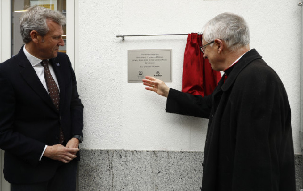 Rueda inaugura la nueva sede de Cáritas en Lugo