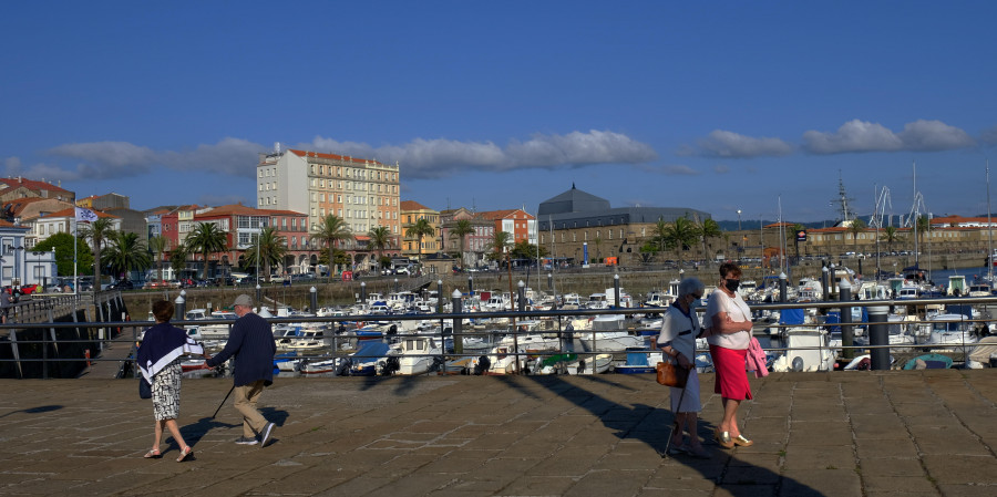 Ferrol cierra el julio con menos horas de sol desde que existen datos