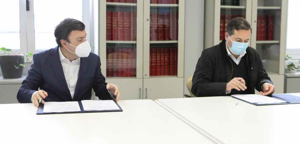 La Diputación aportará 180.000 euros al proyecto de renovación de pabellón de Monte Caxado