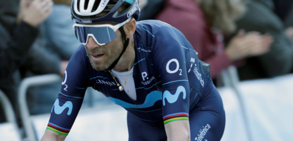 Alejandro Valverde estará arropado por un potente equipo en O Gran Camiño