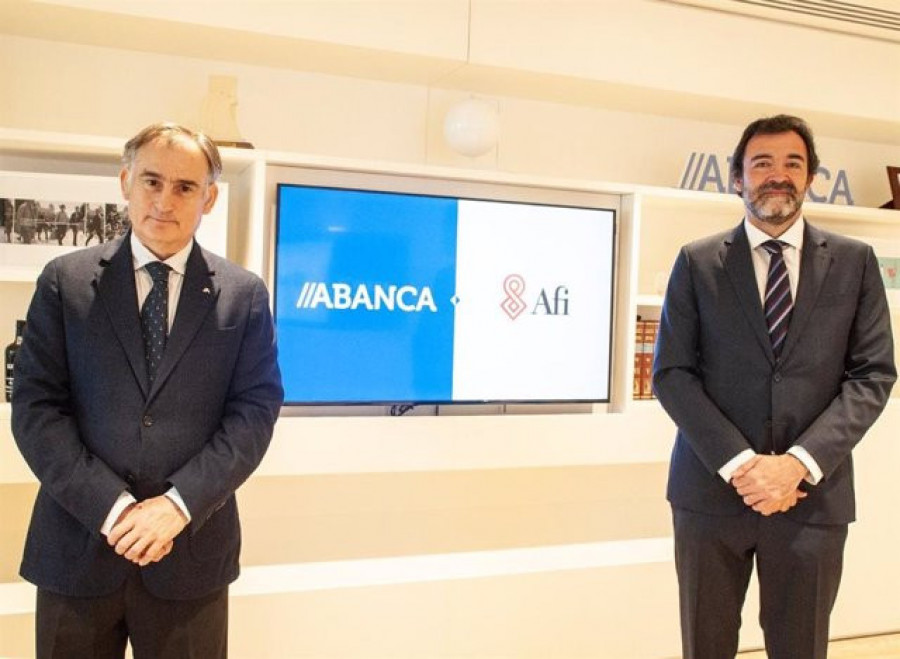 Abanca lanza un servicio de asesoramiento para acceder a los fondos europeos en colaboración con Afi