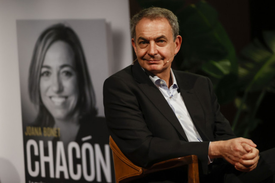 Zapatero cree que Chacón no llegó a liderar el PSOE por ser mujer y catalana