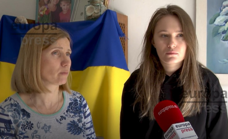 Refugiados ucranianos buscan en Galicia dejar atrás el horror de una guerra 