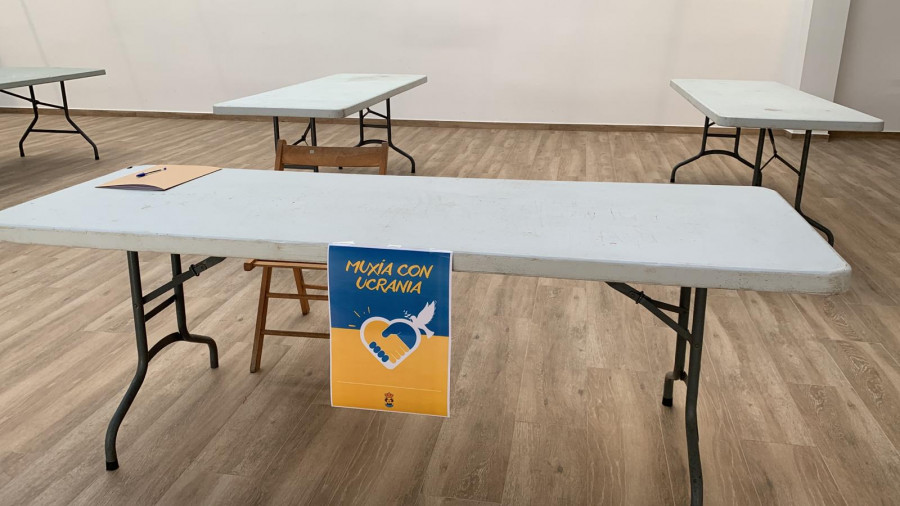 Muxía organiza una semana solidaria con Ucrania