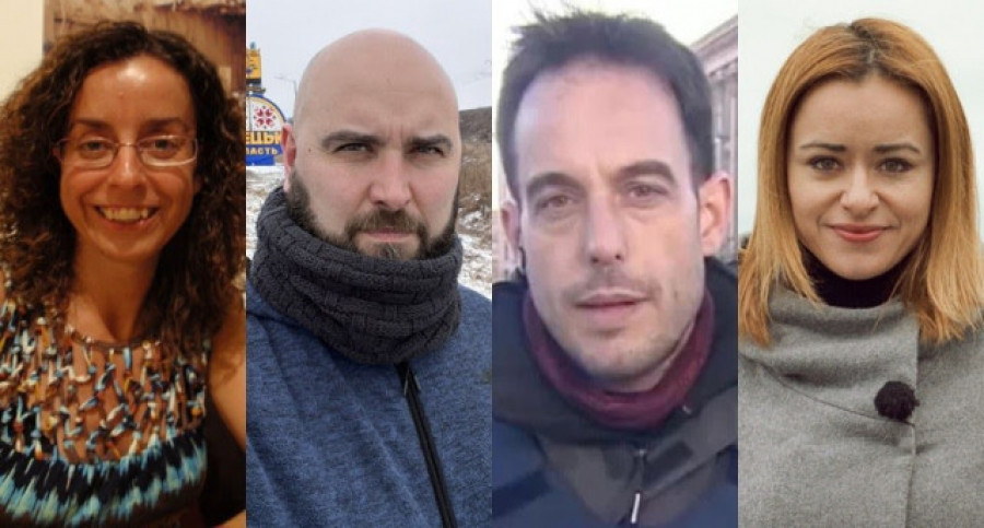 Mónica Bernabé, Pablo González, Víctor Guerrero y Érika Reija, candidatos al Premio José Couso