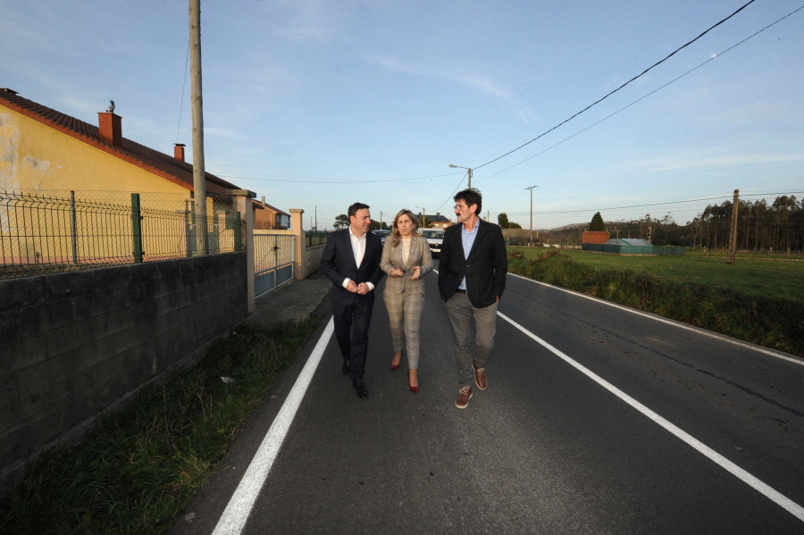 La Diputación licita por 1,6 millones de euros la mejora integral del vial de Caxadas a Baíñas