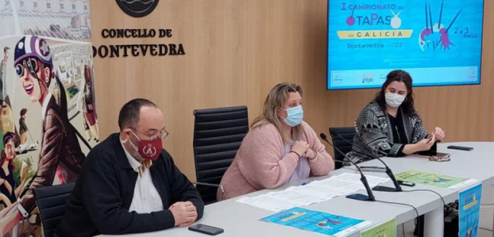 ​El I Campeonato Gallego de Tapas se celebrará en Pontevedra los días 2 y 3 de mayo