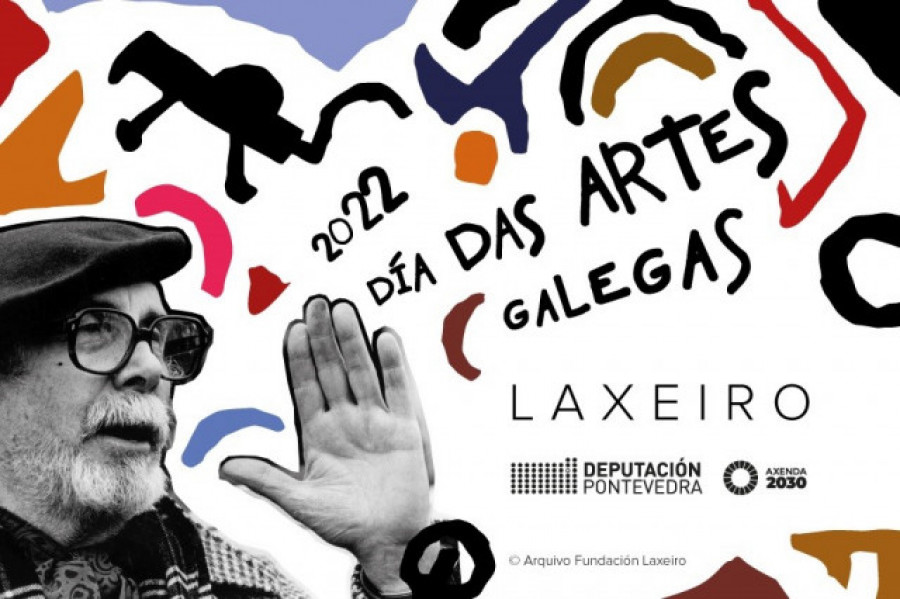Pontevedra celebra el Día das Artes Galegas con un homenaje pictórico a Laxeiro creado por estudiantes de primaria