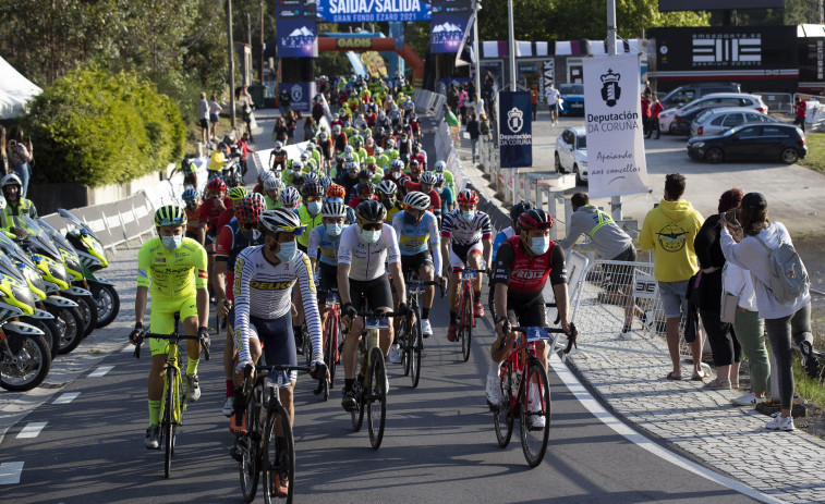 Gran Fondo Ézaro encara una nueva edición con 142 km y doble paso por el muro