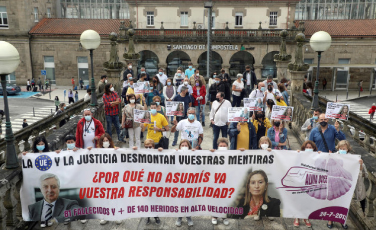El juicio por el accidente del Alvia en Santiago arrancará el 20 de septiembre
