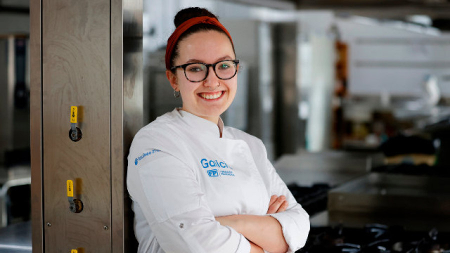 ​Emi Piedra, promesa de la cocina: "La gastronomía es arte y sentimiento"