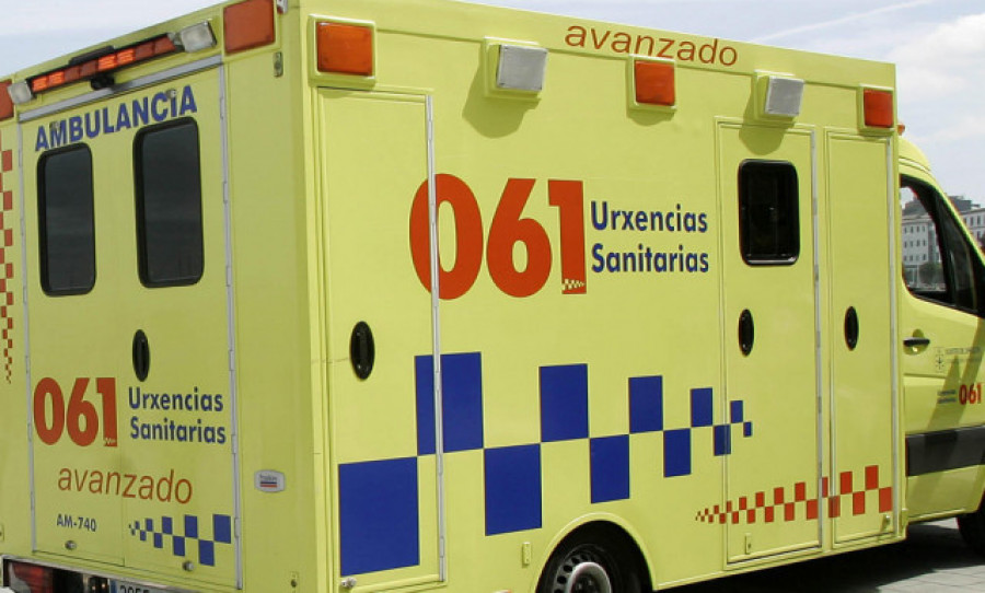 Muere en el interior de un coche un hombre localizado en parada cardiorrespiratoria tras salirse de la vía en Santiago