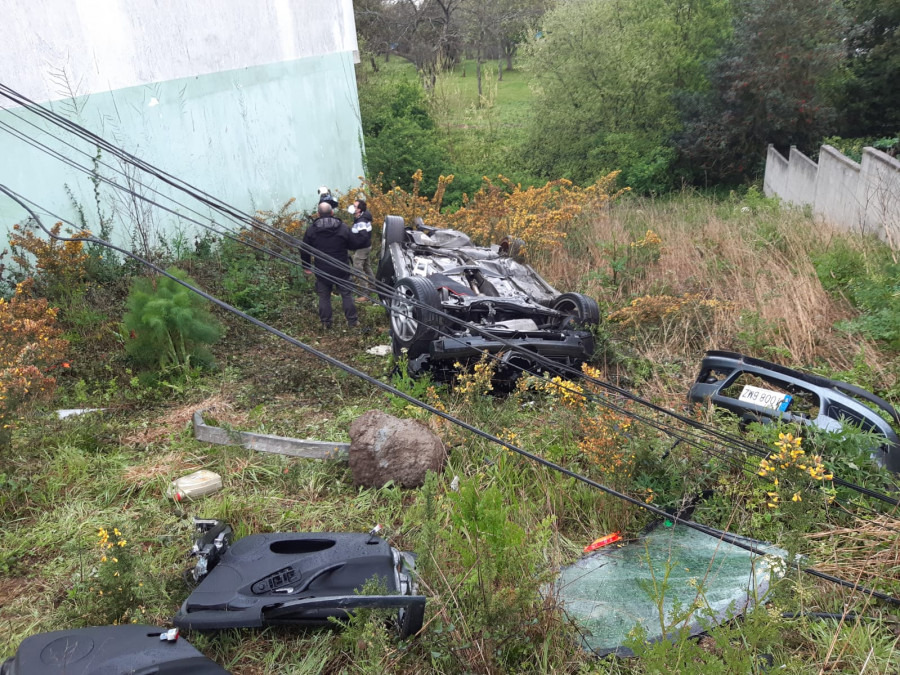 Un joven de Ponteceso de 19 años pierde la vida en un accidente en Carballo