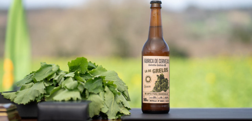 Cerveza con grelos, el último desafío de Estrella Galicia