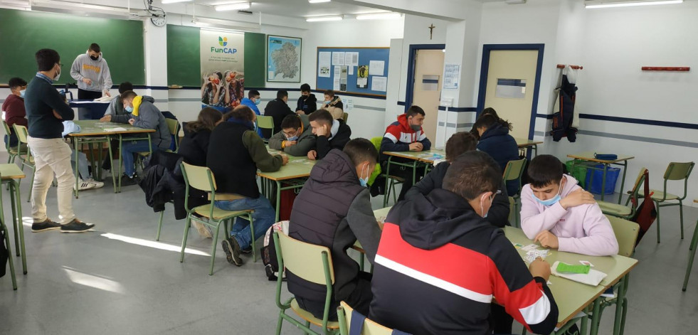 Alumnos de la EFA Fonteboa de Coristanco participan en el proyecto europeo Funcap