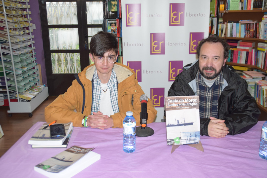 Rafael Lema presenta la nueva edición de su libro sobre naufragios