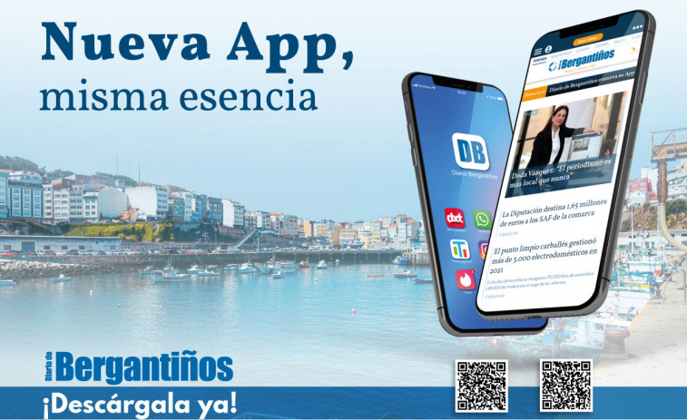 Así es la app de Diario de Bergantiños: rápida, intuitiva y segura