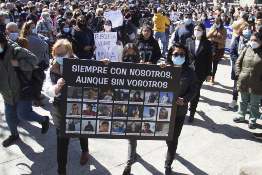 La Valedora do Pobo trasladará al Defensor del Pueblo la petición de las familias de bajar al pecio del 'Pitanxo'