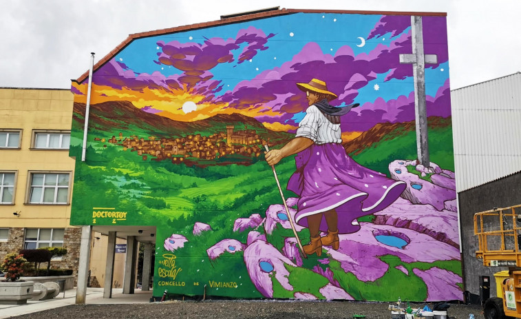 Vimianzo inaugurará este Día de la Madre su mural feminista