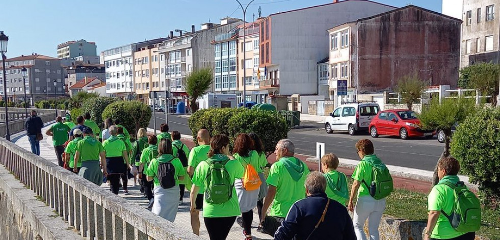 Andaina solidaria contra el cáncer en Muxía