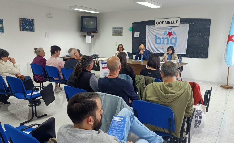 Néstor Rego explica en Corme las propuestas del BNG para mitigar el efecto de la inflación