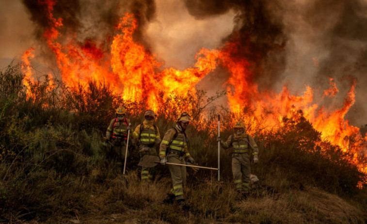 Carballo y Carnota, entre las zonas con más riesgo de incendio de Galicia
