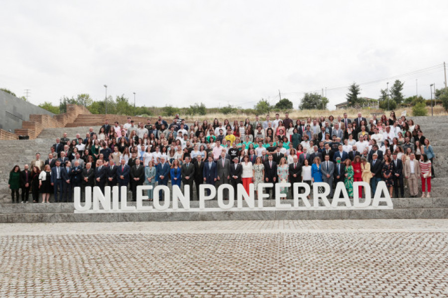 El rey preside el XXV aniversario del campus de Ponferrada