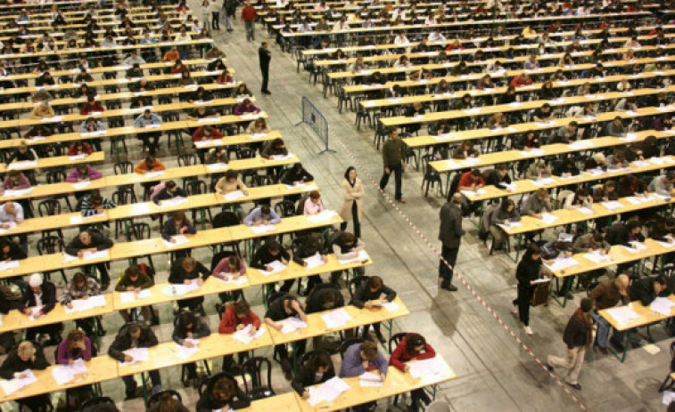 La Xunta celebrará las oposiciones de educación en 14 localidades gallegas con 222 tribunales