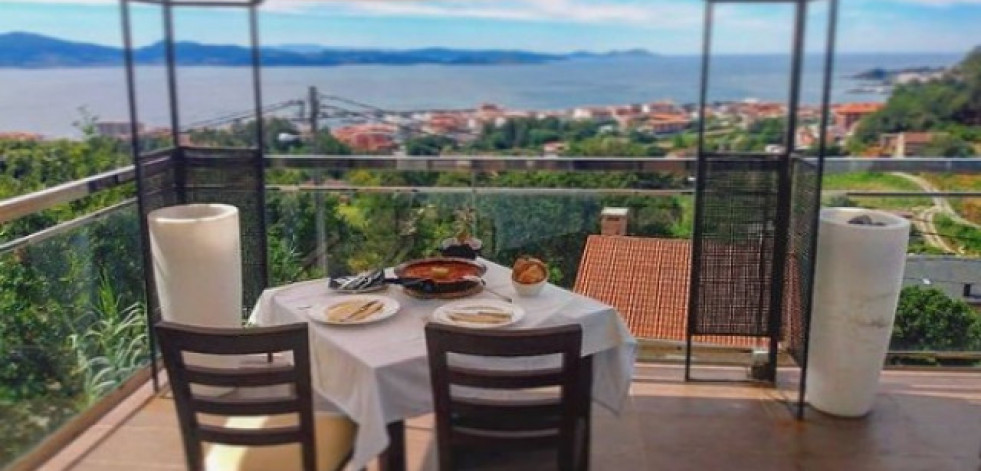 El placer de comer con vistas