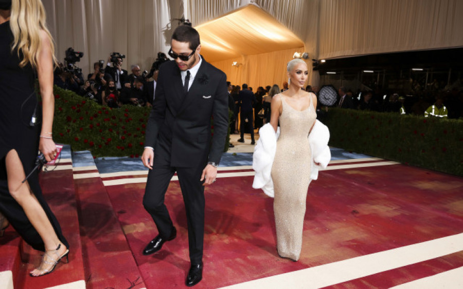 Acusan a Kim Kardashian de dañar el vestido de Marilyn que lució en la Met Gala