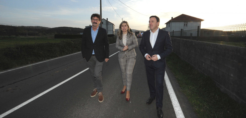 La Diputación adjudica la mejora de la carretera entre Caxadas y Baíñas