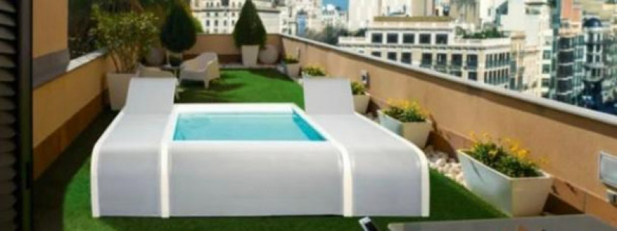 Así es la piscina mariposa, la propuesta de Leroy Merlín que hará de tu terraza o jardín un espacio único