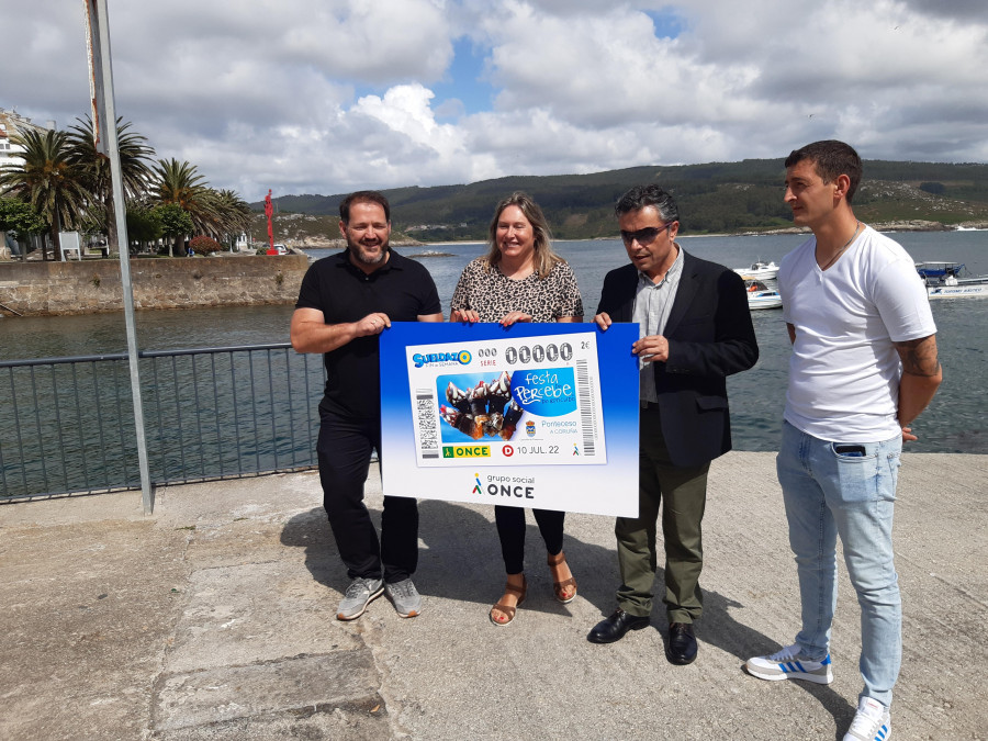 La Festa do Percebe de Corme protagoniza el cupón de la ONCE del 10 de julio