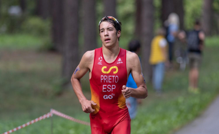 Andrés Prieto, noveno en el Mundial de Triatlón Júnior