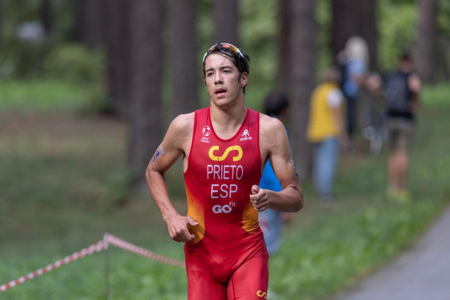 Andrés Prieto, noveno en el Mundial de Triatlón Júnior