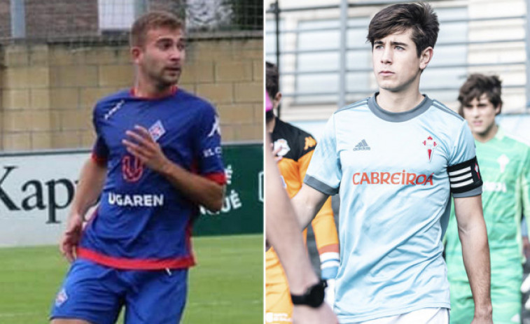 El punta Ander Pacheco y el central Pablo Meixús, fichajes del Bergantiños