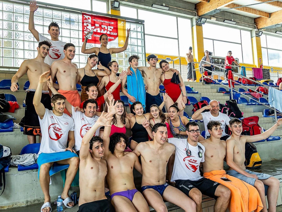 La AD Fogar brilla en el Autonómico de Natación Júnior y Absoluto