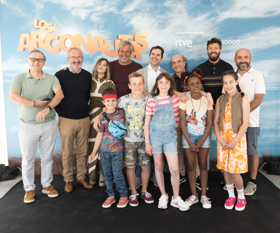 Llega a Laxe el rodaje de "Los Argonautas", una serie infantil de RTVE