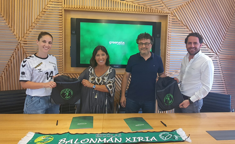 Greenalia patrocina los campamentos de Balonmán Xiria
