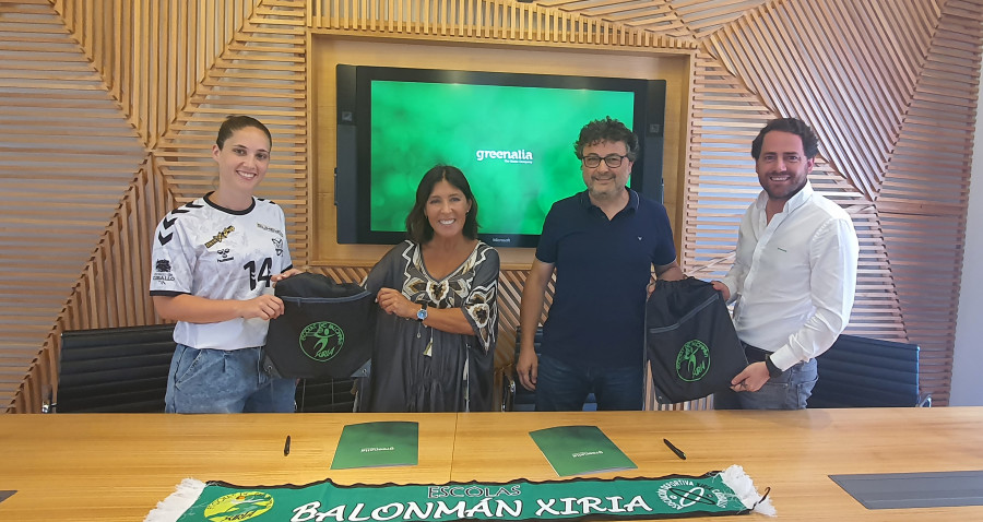 Greenalia patrocina los campamentos de Balonmán Xiria
