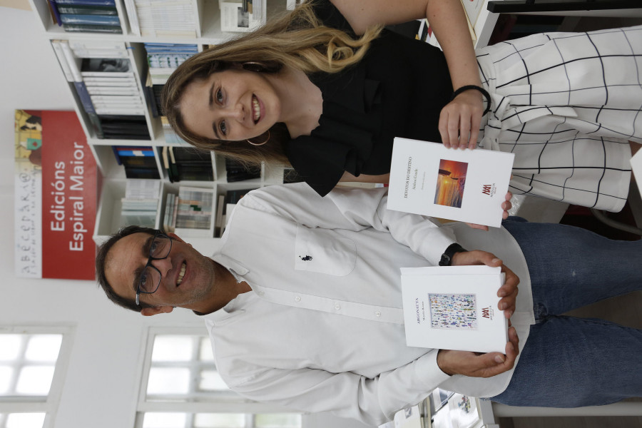 Ainhoa Conde y Moncho Bouzas presentan sus obras en Carballo