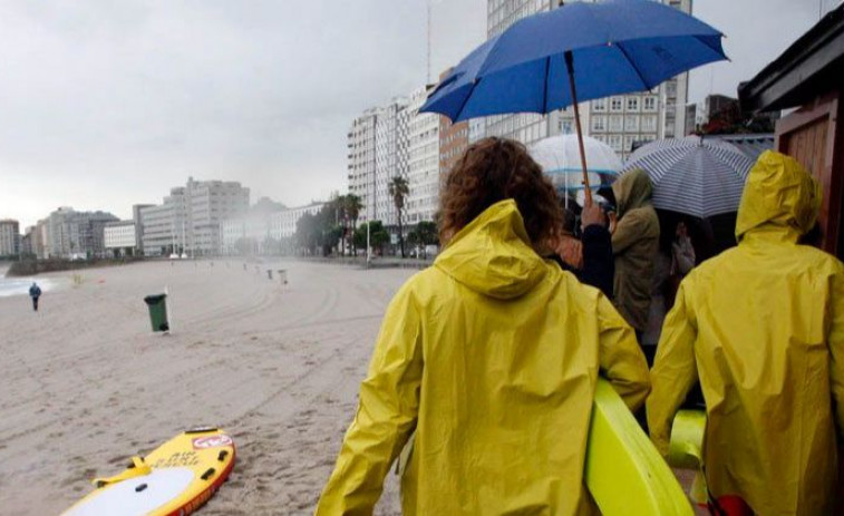 Llegan las tormentas y la bajada de temperaturas a Galicia