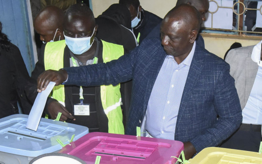 El vicepresidente Ruto gana los comicios de Kenia con el 50,49 % de los votos
