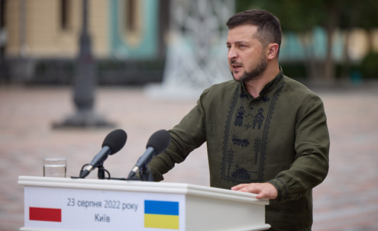 Zelenski: en seis meses de guerra ha cambiado el mundo, la historia y Ucrania