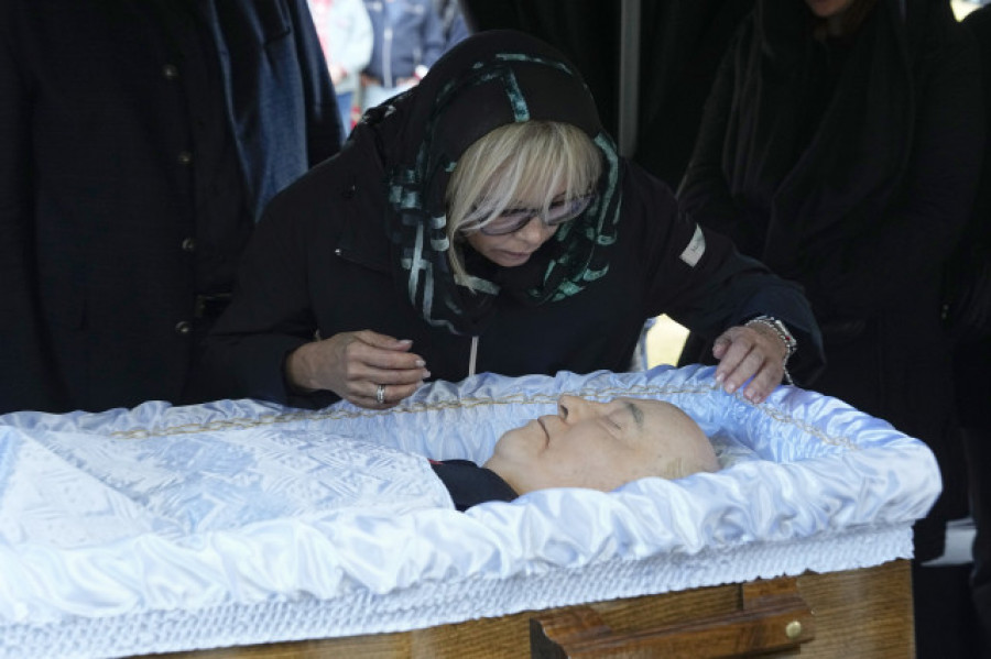 Los rusos se despiden de Gorbachov