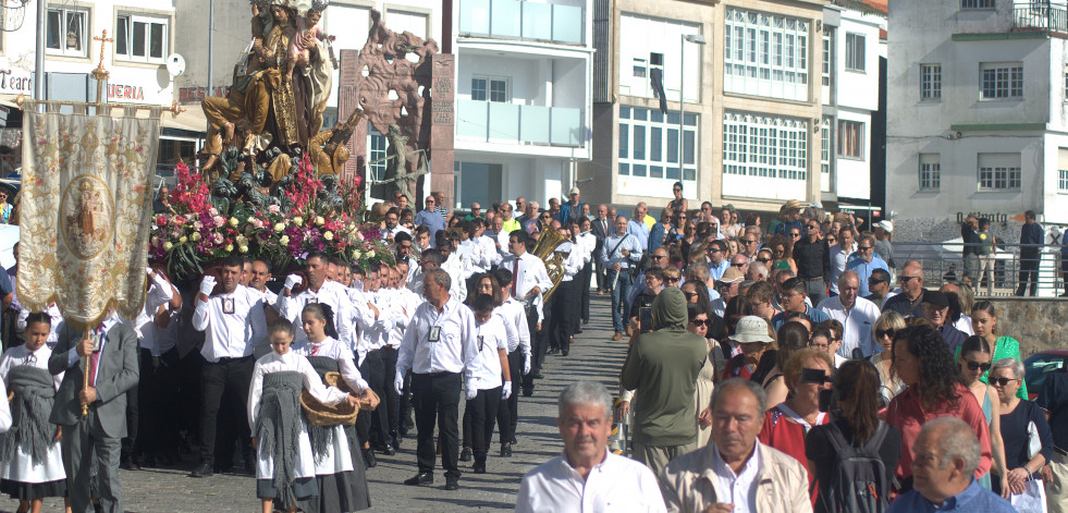 Procesión del Carmen en Fisterra