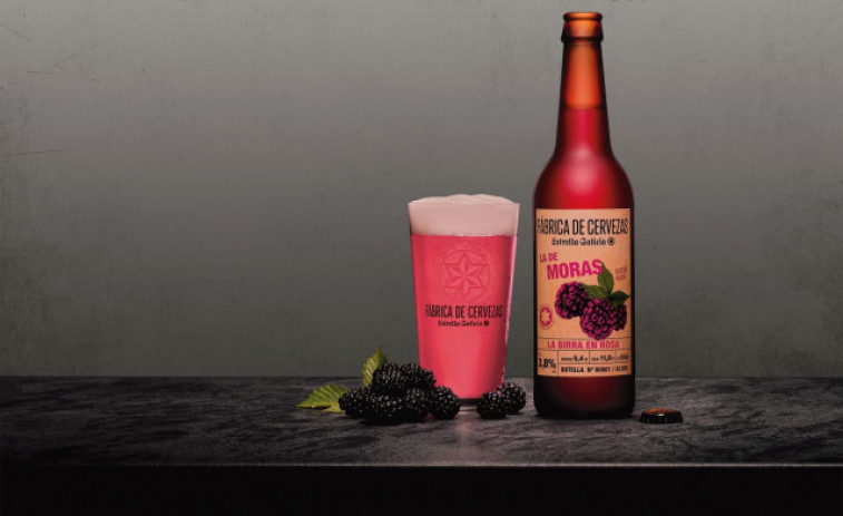 Estrella Galicia lanza una edición especial de cerveza elaborada con moras