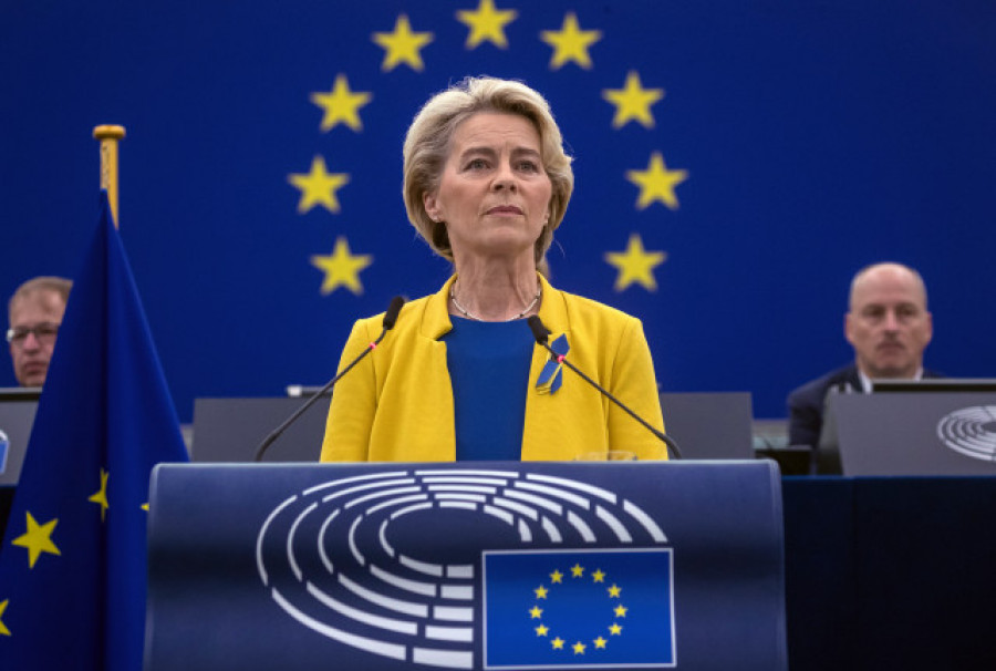 Von der Leyen visita por tercera vez Ucrania para tratar su adhesión a la UE