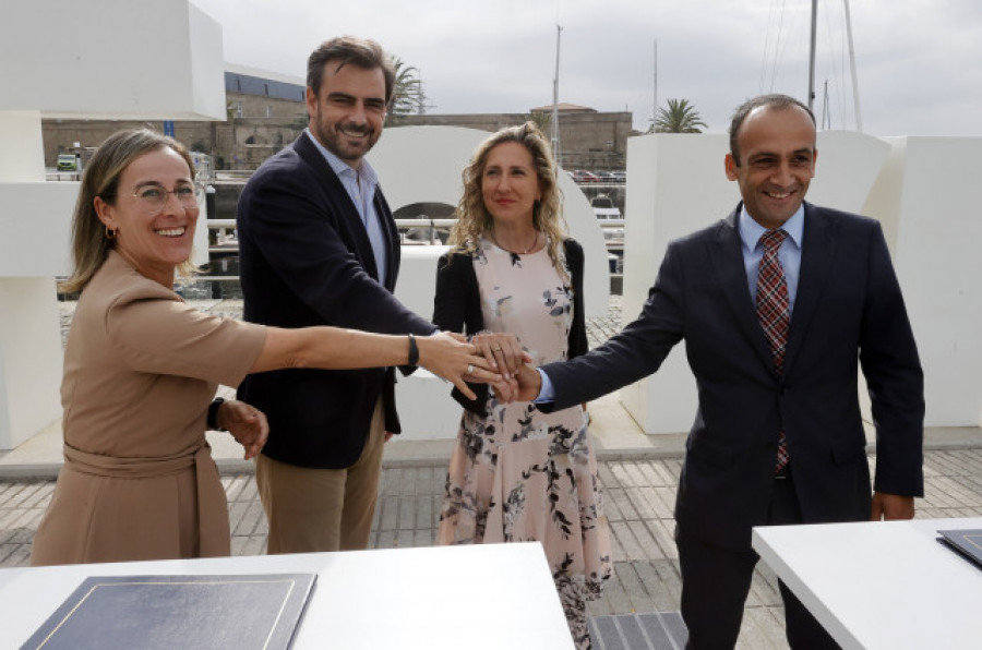 La Xunta y la Autoridad Portuaria de Ferrol invertirán 4,6 millones de euros para mejorar la fachada marítima